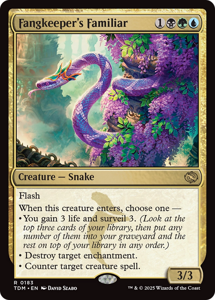 Familier du Gardien des Crocs (TDM-183) - Tarkir : Tempête de Dragons 