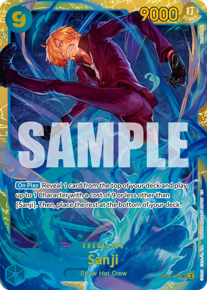 Sanji - OP06-119 (Reprint)