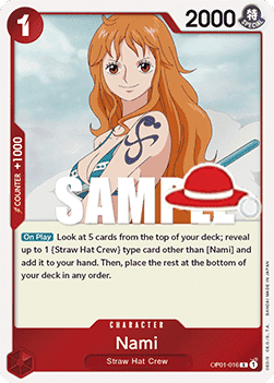 Nami - OP01-016 (Luffy Deck)
