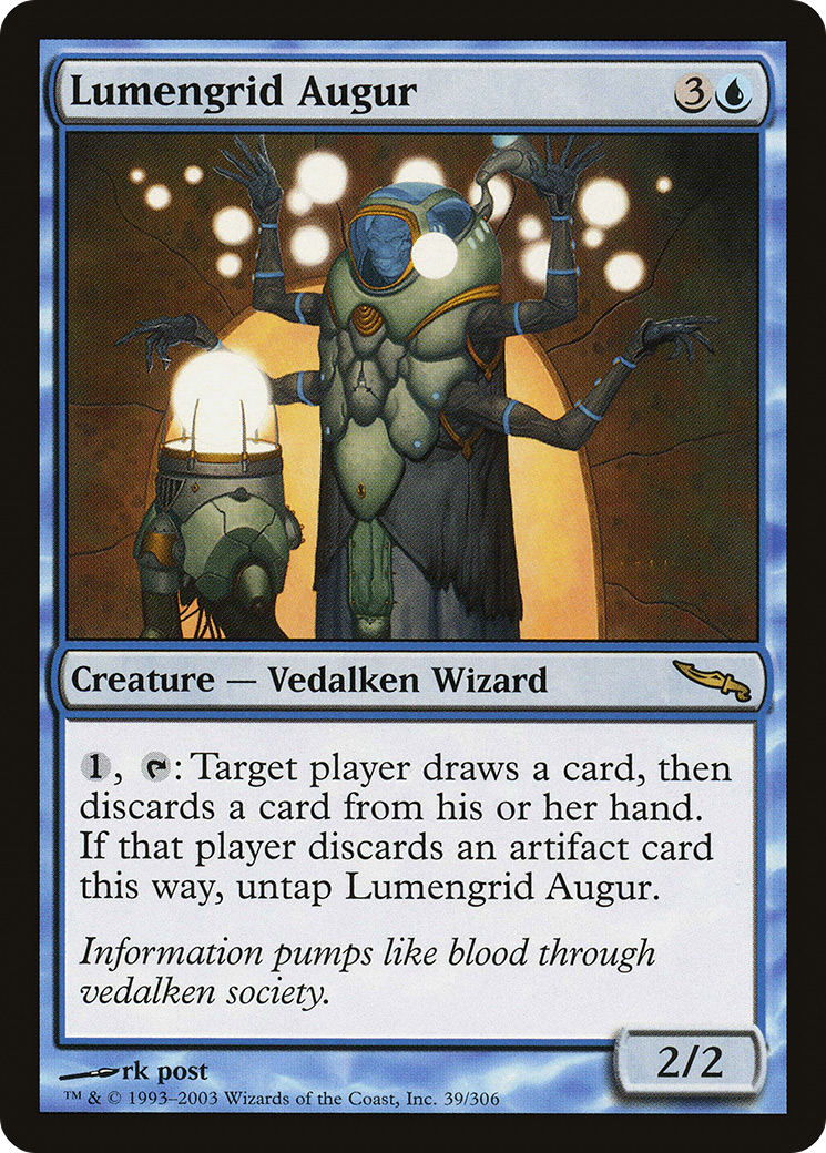 Augure de Lumengrid (MRD-039) - Mirrodin 