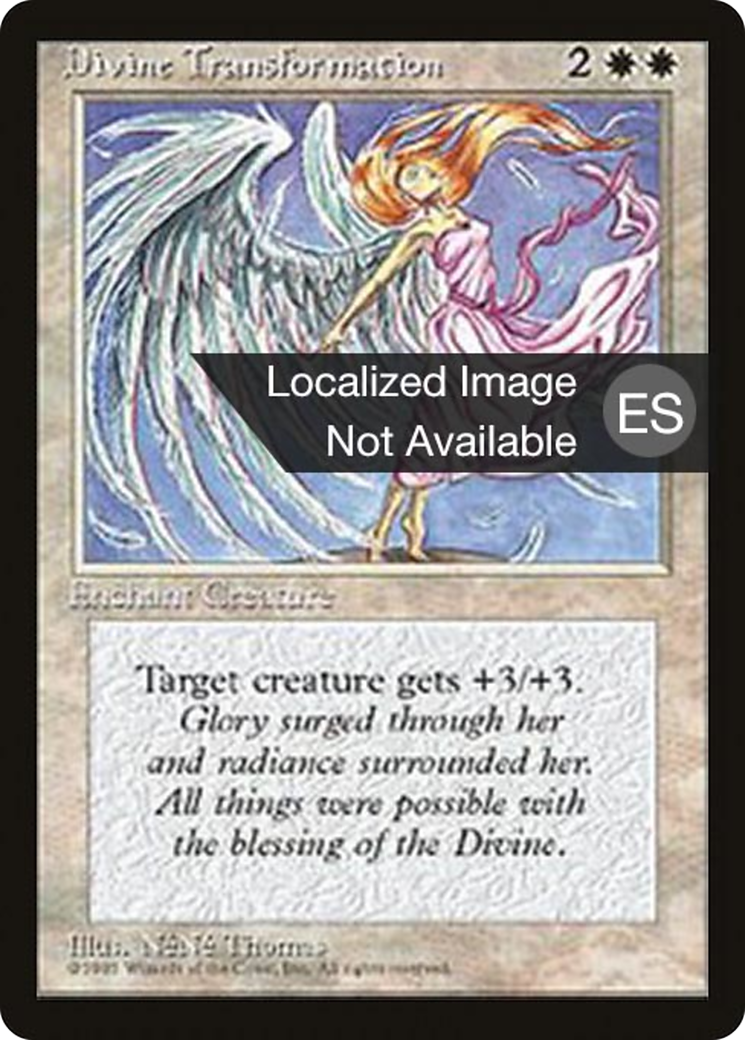 Transformation divine (4BB-023) - Quatrième édition - Bordure noire étrangère 