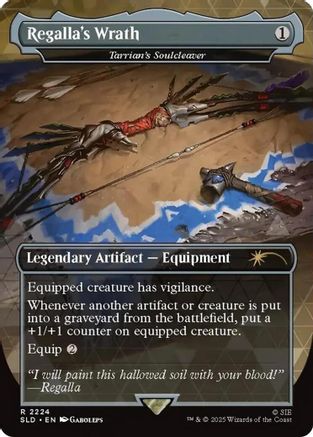 Regalla's Wrath - Tarrian's Soulcleaver (SLD-2224) - Secret Lair Drop Series