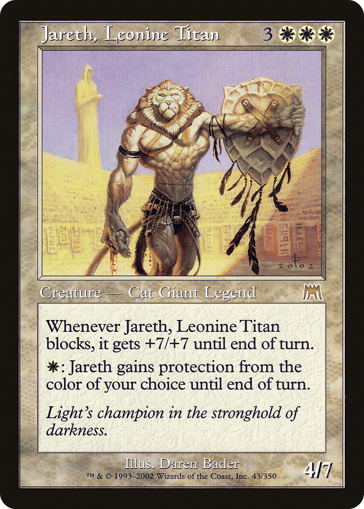 Jareth, Titan Léonin (ONS-043) - Assaut