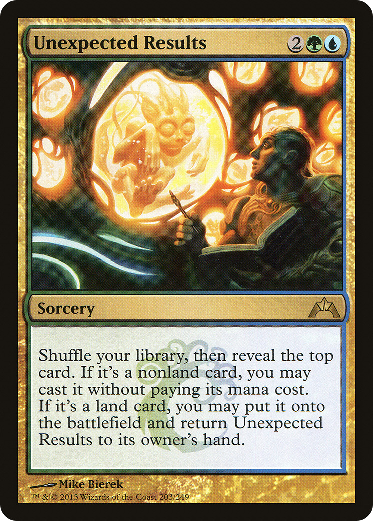 Résultats inattendus (GTC-203) - Gatecrash Foil