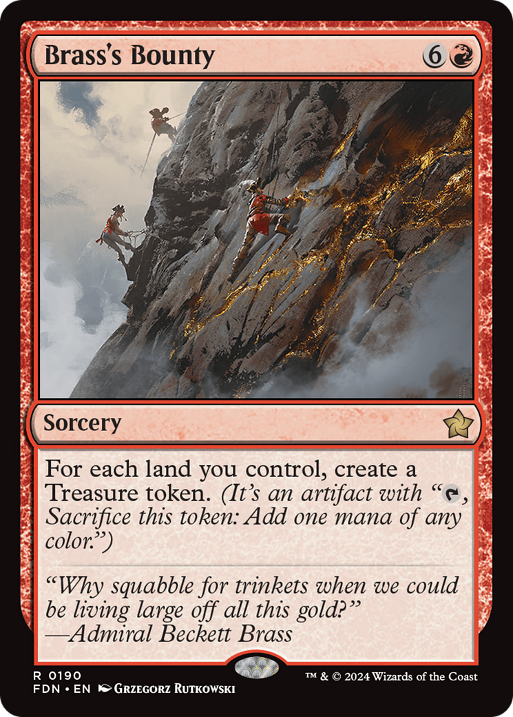 Brass's Bounty (FDN-190) - Fondations 