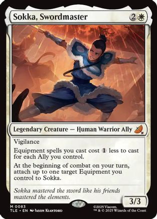 Sokka, Swordmaster (TLE-083) - Avatar: The Last Airbender: Eternal-Legal