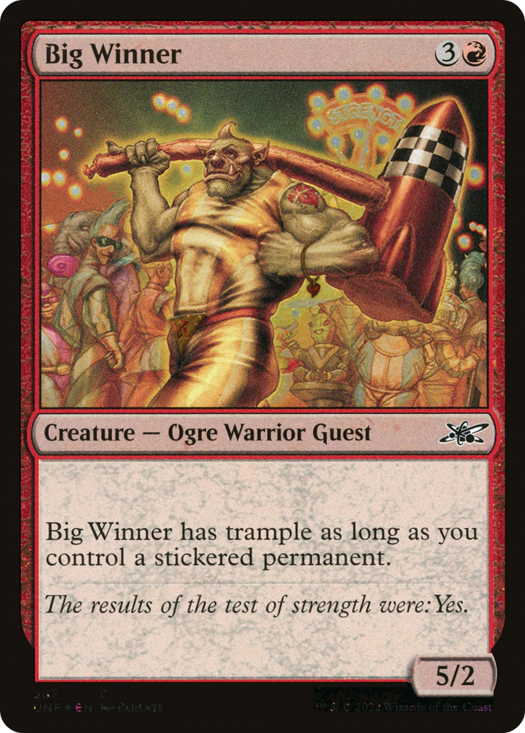 Grand gagnant (UNF-387) - Unfinity Foil