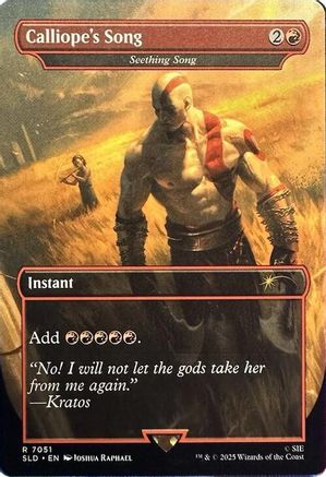 Calliope's Song - Seething Song (SLD-7051) - Secret Lair Drop Series