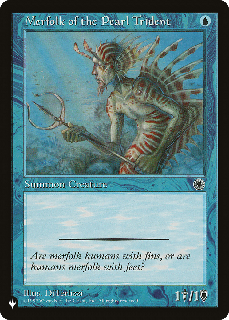 Merfolk of the Pearl Trident (LIST-POR-60) - The List