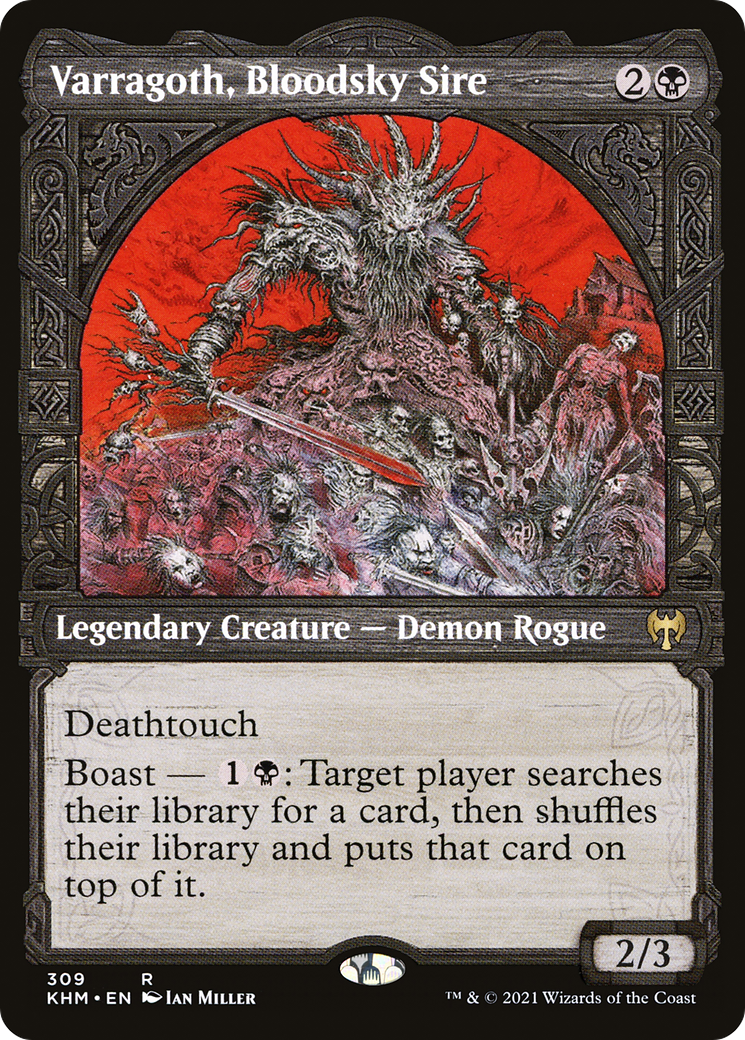 Varragoth, Sire Bloodsky (KHM-309) - Kaldheim : (Vitrine) 
