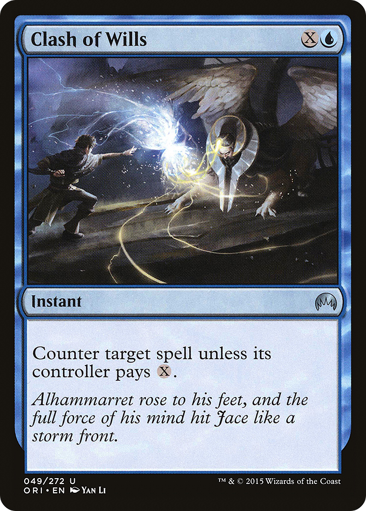 Conflit de volontés (ORI-049) - Magic Origins Foil 