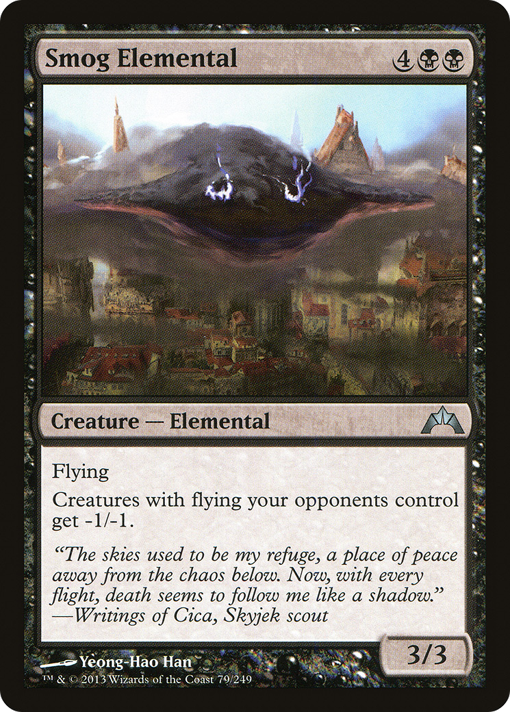 Élémentaire de smog (GTC-079) - Gatecrash Foil 