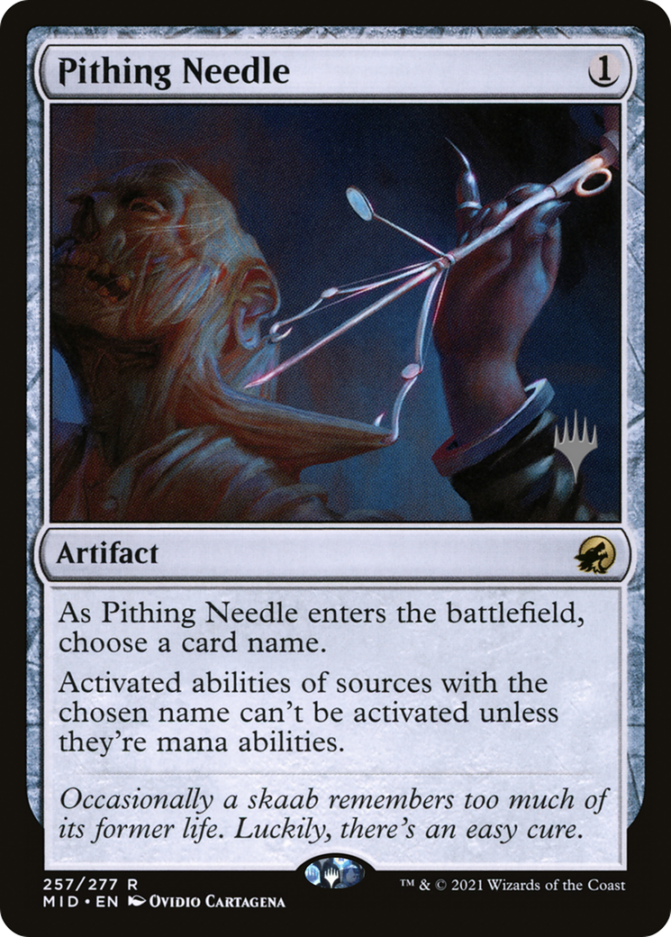 Pithing Needle (PPMID-257) - Innistrad: Midnight Hunt Promos
