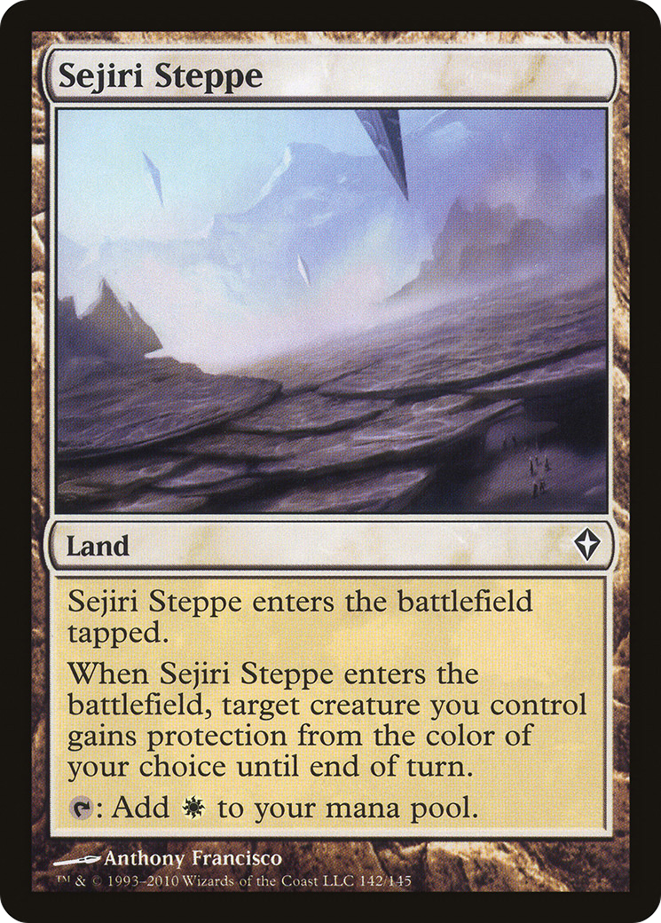 Steppe de Sejiri (WWK-142) - Worldwake Foil 