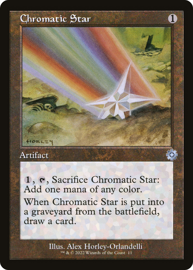 Chromatic Star (BRR-011) - Artefacts rétro de la Guerre des Frères 