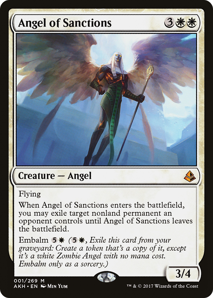 Ange des sanctions (AKH-001) - Amonkhet Foil