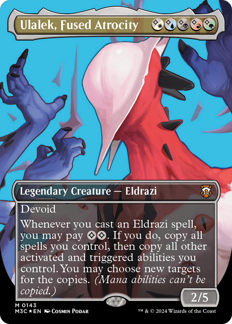 Ulalek, Atrocité fusionnée (M3C-143) - Modern Horizons 3 Commander (sans bordure) Foil 