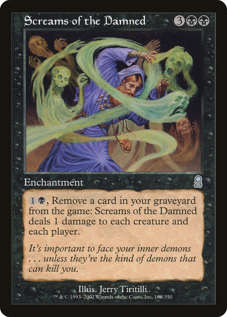 Screams of the Damned (ODY-160) - Odyssey Foil