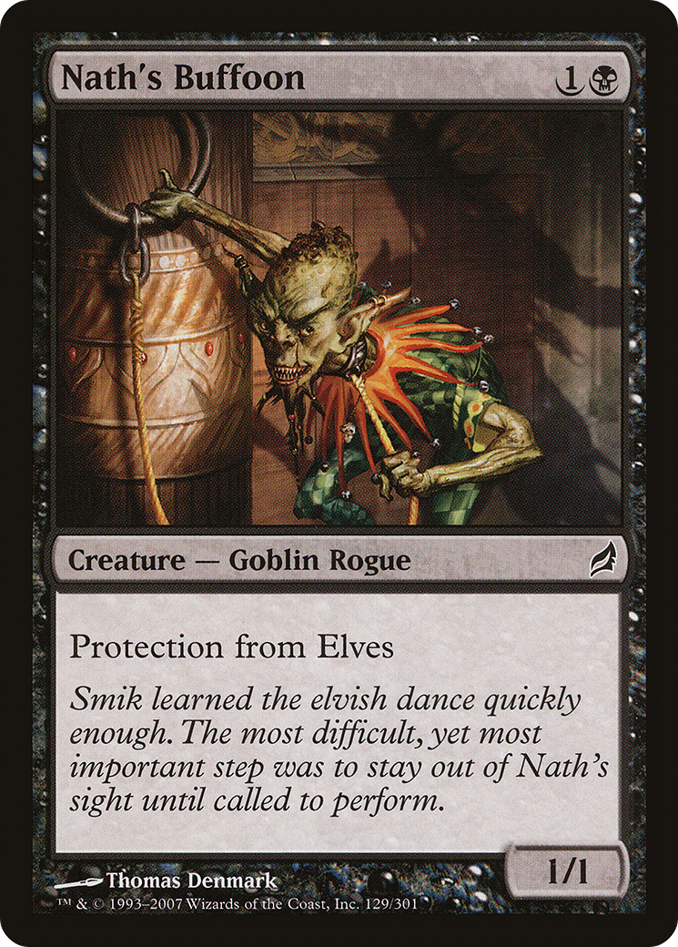 Le Bouffon de Nath (LRW-129) - Lorwyn Foil 
