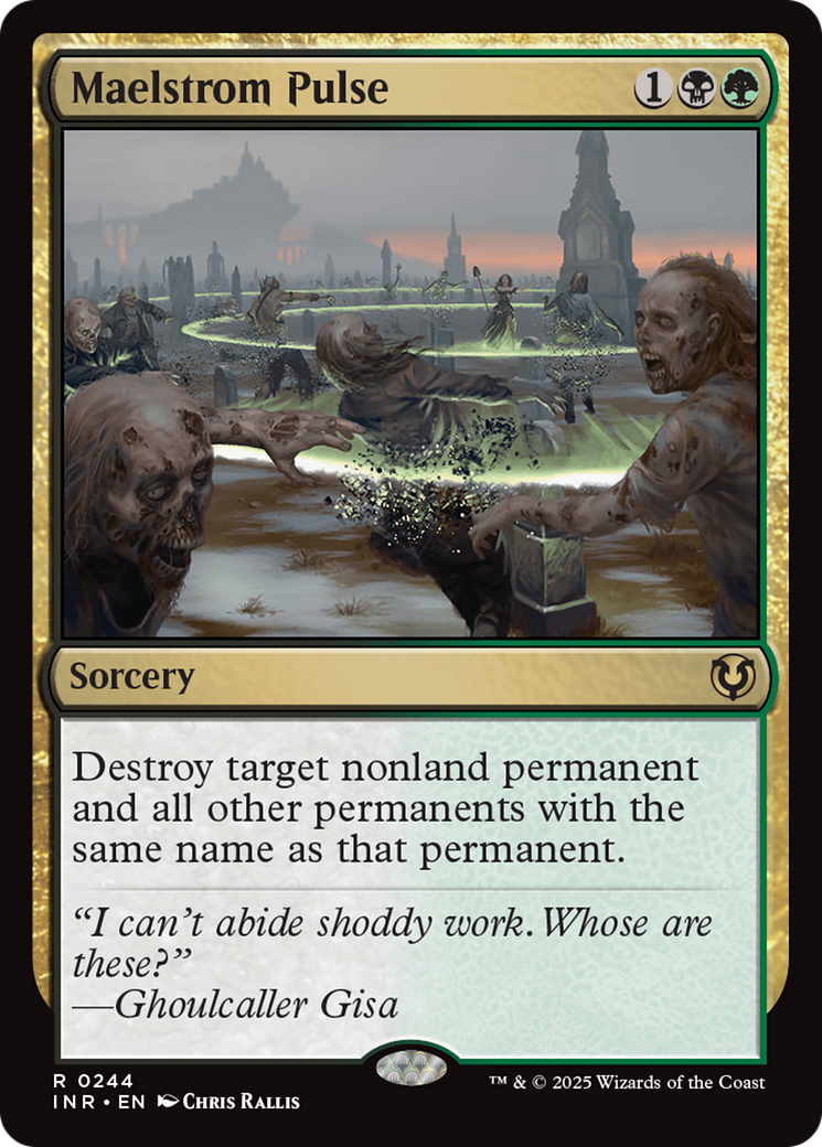 Maelstrom Pulse (INR-244) - Feuille remasterisée d'Innistrad 