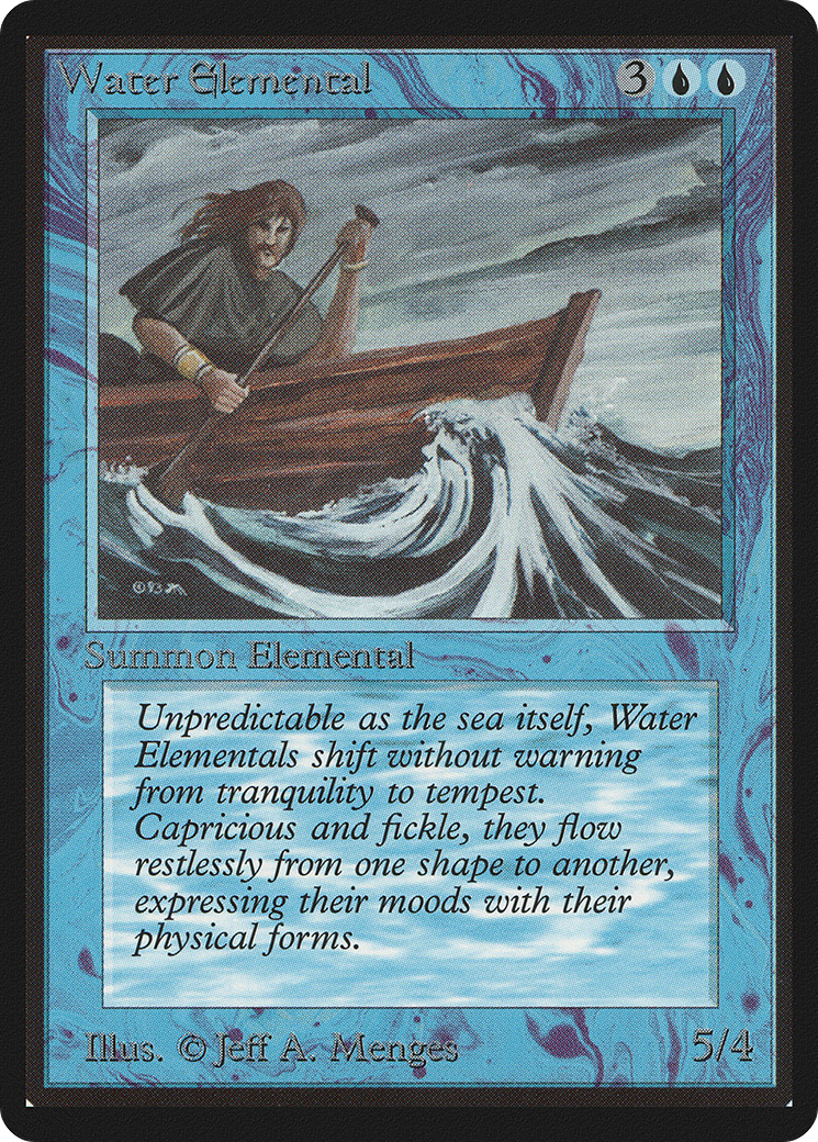 Water Elemental (LEB-092) - Limited Edition Beta