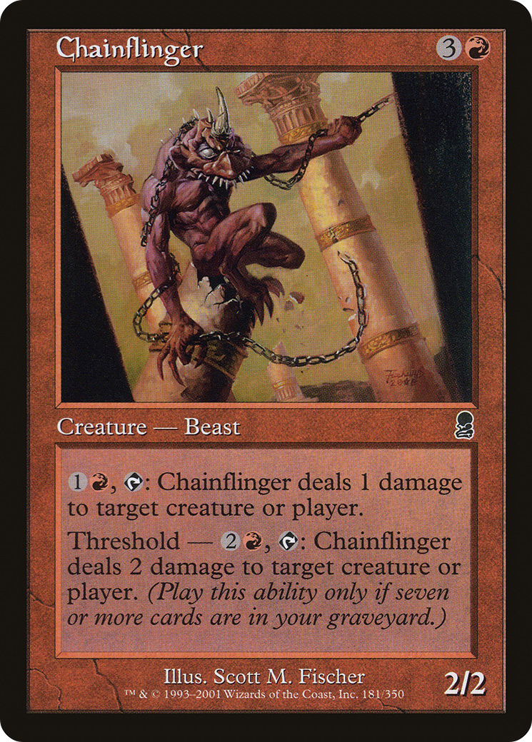 Chainflinger (ODY-181) - Odyssey Foil