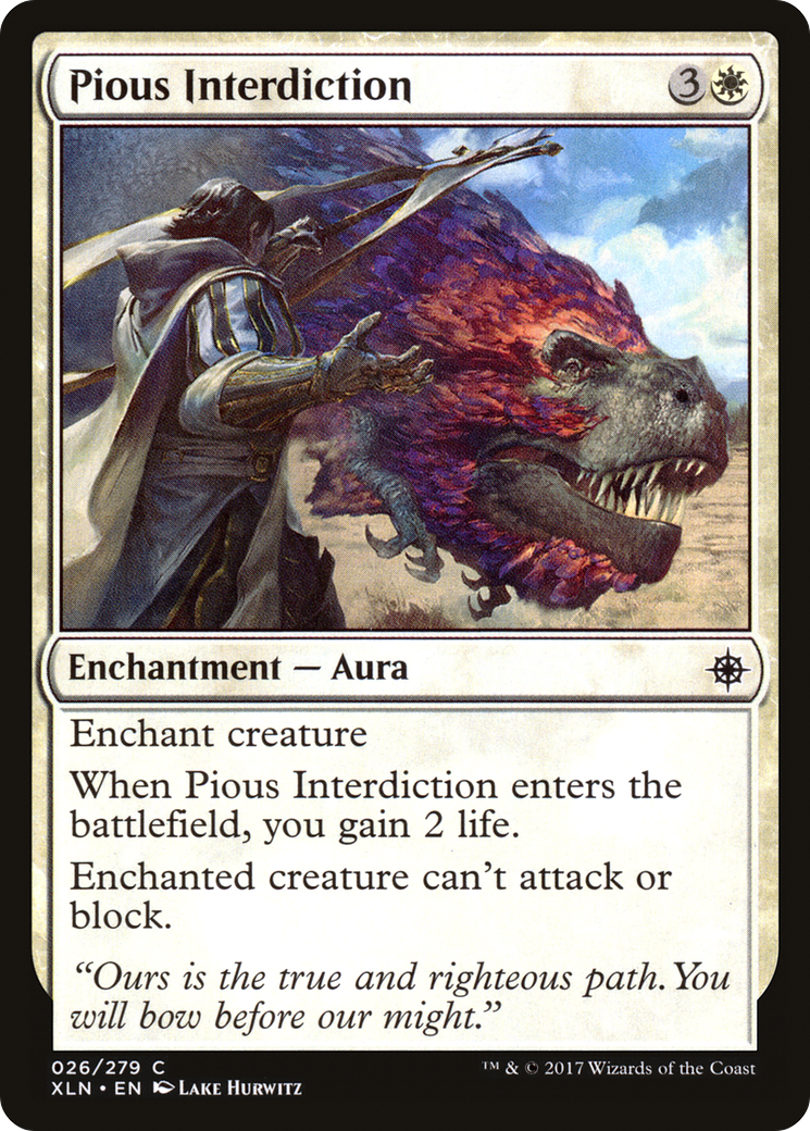 Pious Interdiction (XLN-026) - Ixalan