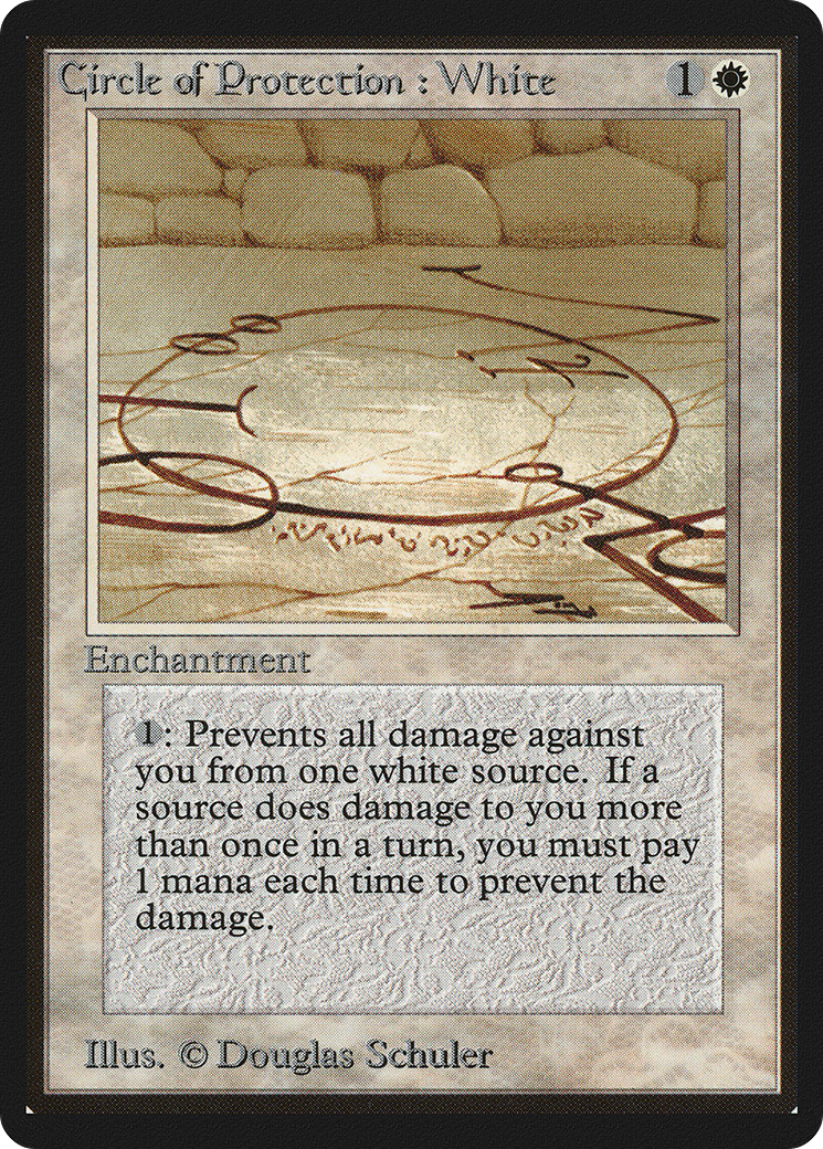 Circle of Protection: White (LEB-014) - Limited Edition Beta