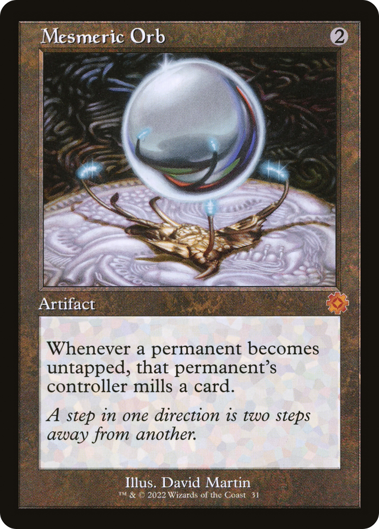 Mesmeric Orb (BRR-031) - The Brothers' War Retro Artifacts Foil
