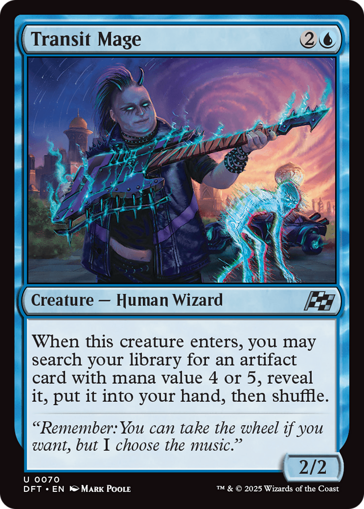 Mage de transit (-070) - Feuille d'Aetherdrift 