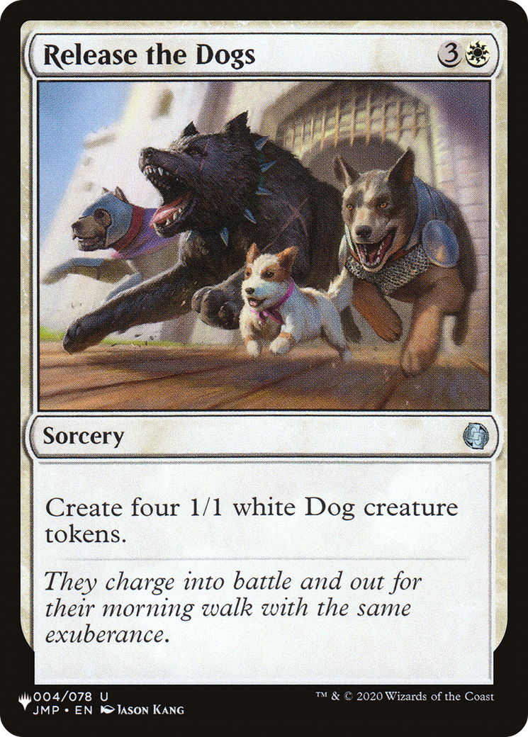 Release the Dogs (PLST-JMP-4) - The List