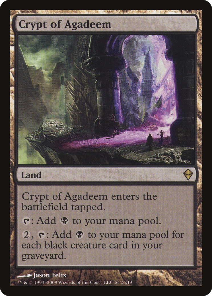 Crypte d'Agadeem (ZEN-212) - Zendikar 