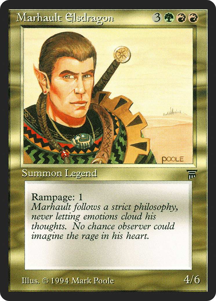 Marhault Elsdragon (LEG-244) - Légendes