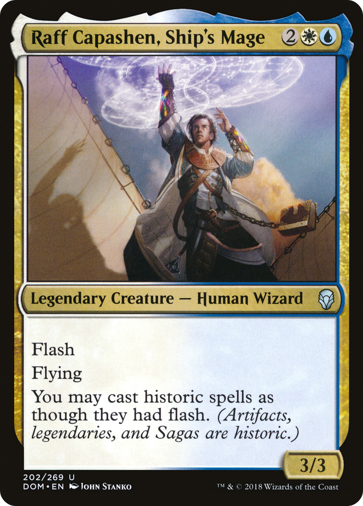 Raff Capashen, mage du navire (DOM-202) - Dominaria