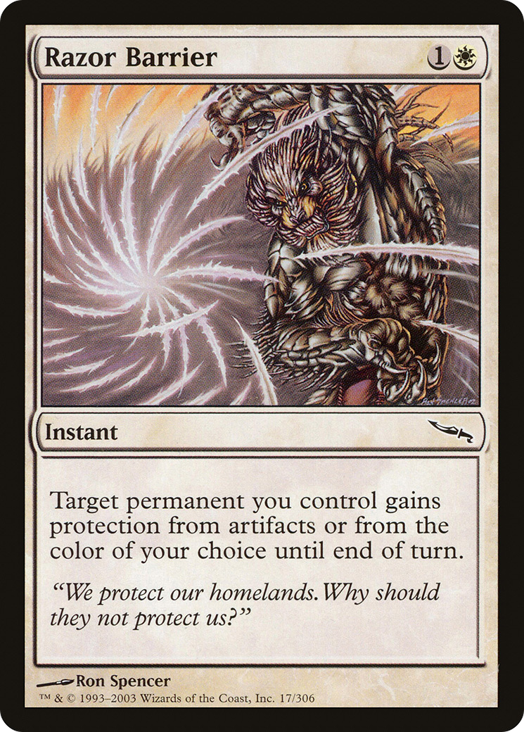 Barrière de rasoir (MRD-017) - Mirrodin 