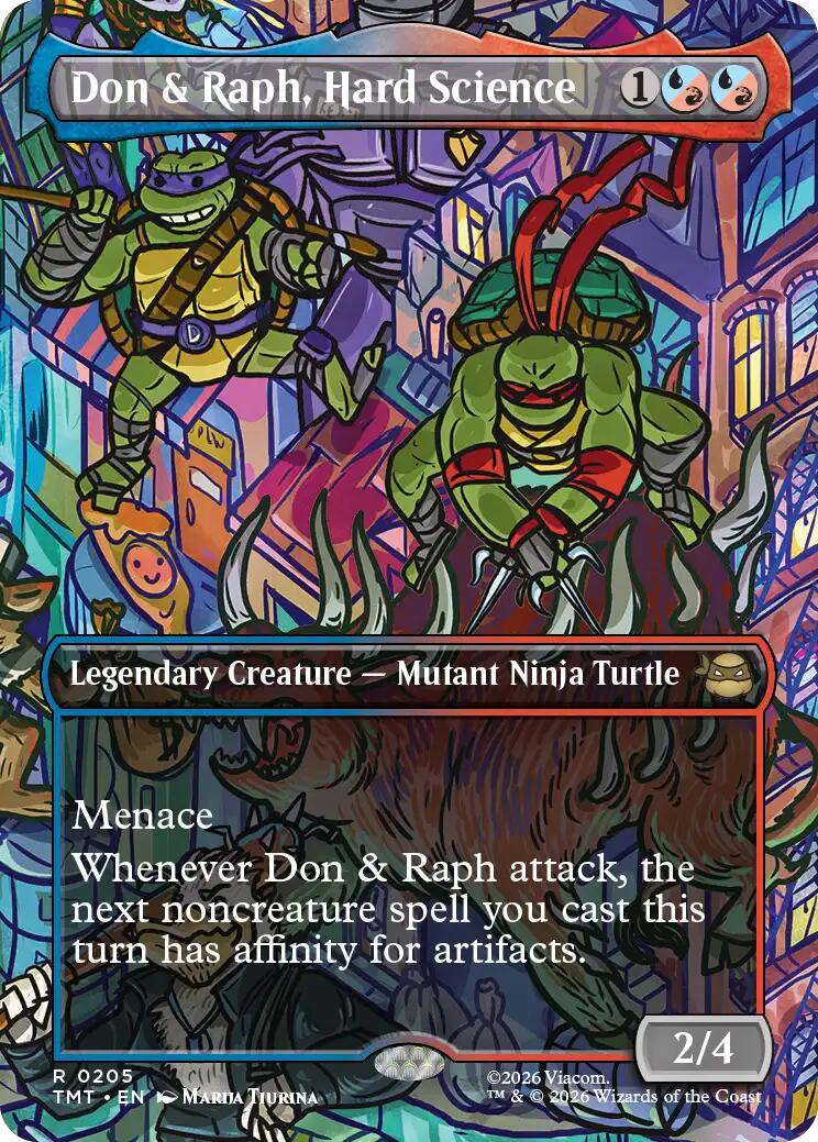 Don & Raph, Hard Science (Borderless)