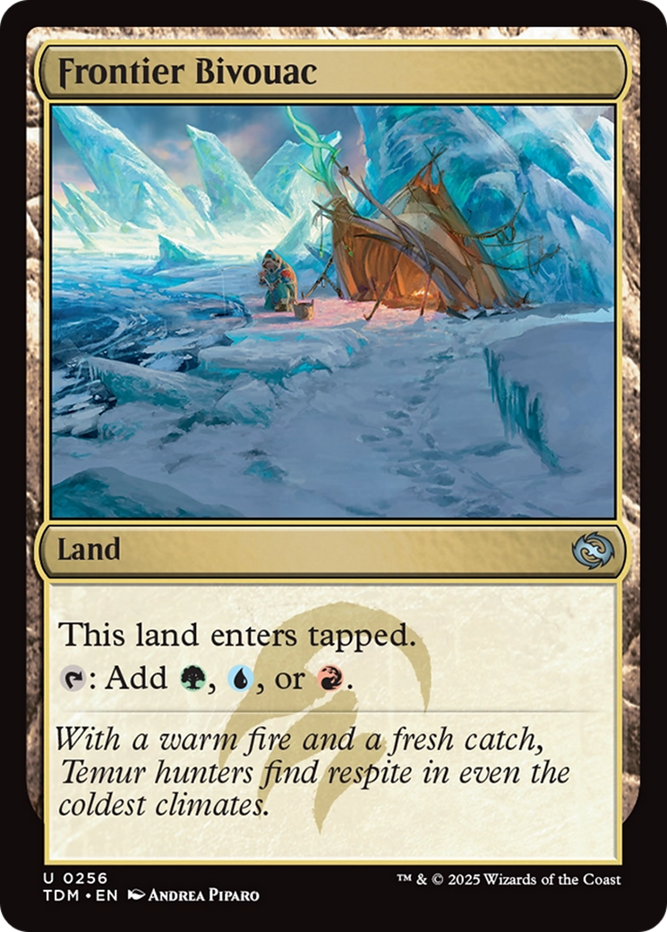 Bivouac Frontier (TDM-256) - Tarkir : Tempête de Dragons 