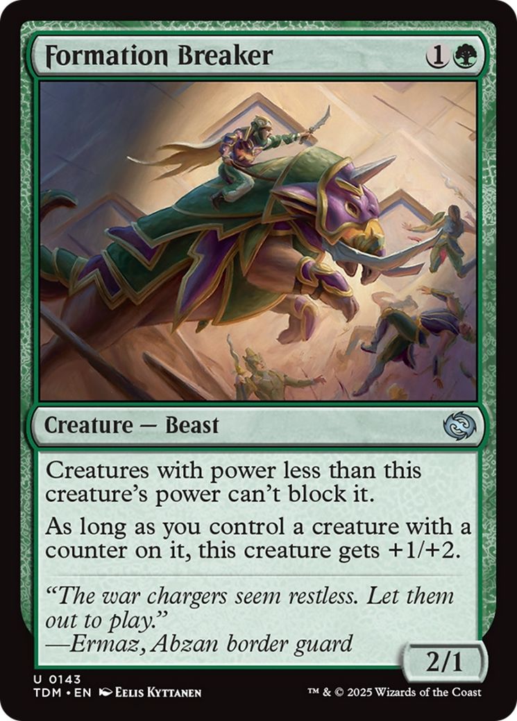 Formation Breaker (TDM-143) - Tarkir : Dragonstorm 