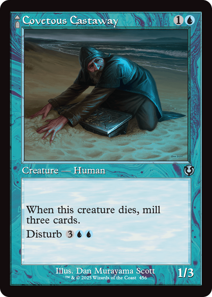 Covetous Castaway (cadre rétro) (INR-456) - Innistrad Remastered Foil 