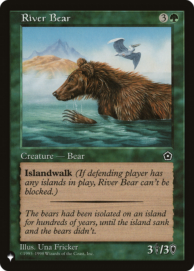 River Bear (LIST-P02-144) - The List