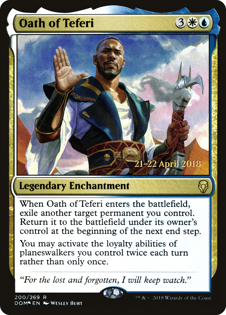 Serment de Téfeiri (PDOM-200S) - Dominaria Promos Foil