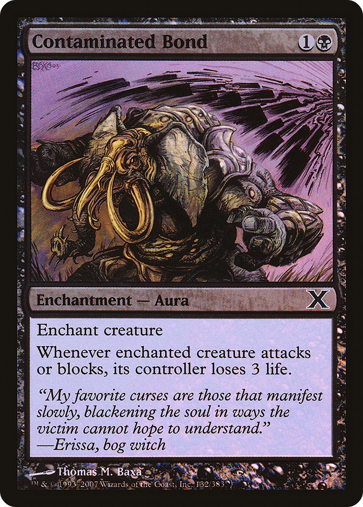 Contaminated Bond (10E-132★) - Tenth Edition Foil