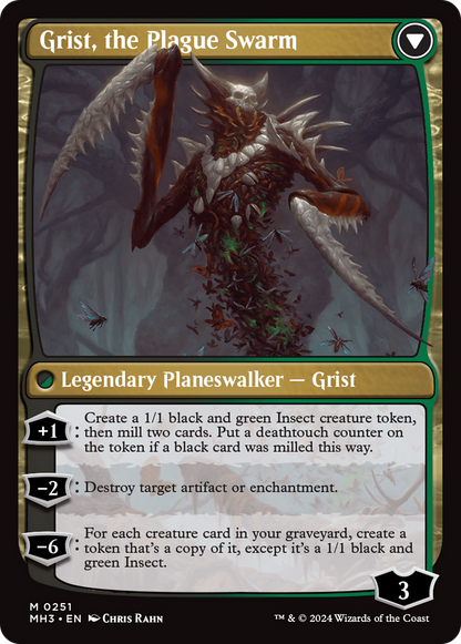 Grist, Voracious Larva (MH3-251) - Modern Horizons 3