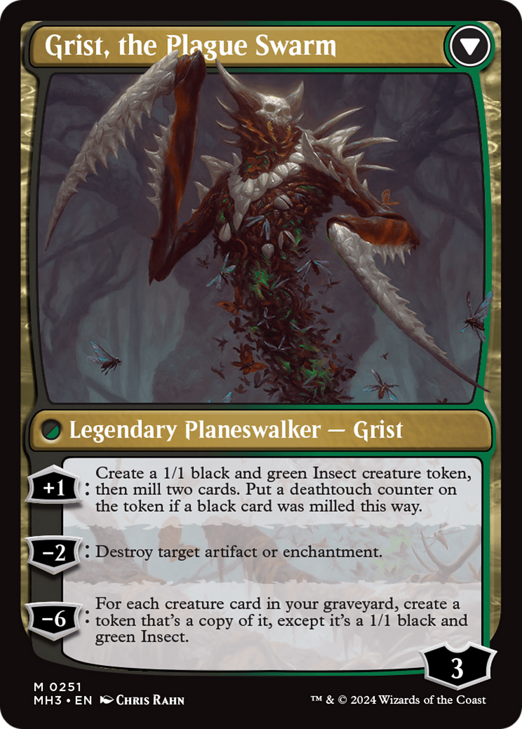 Grist, Voracious Larva (MH3-251) - Modern Horizons 3