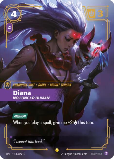 Diana, No Longer Human (Alternate Art)