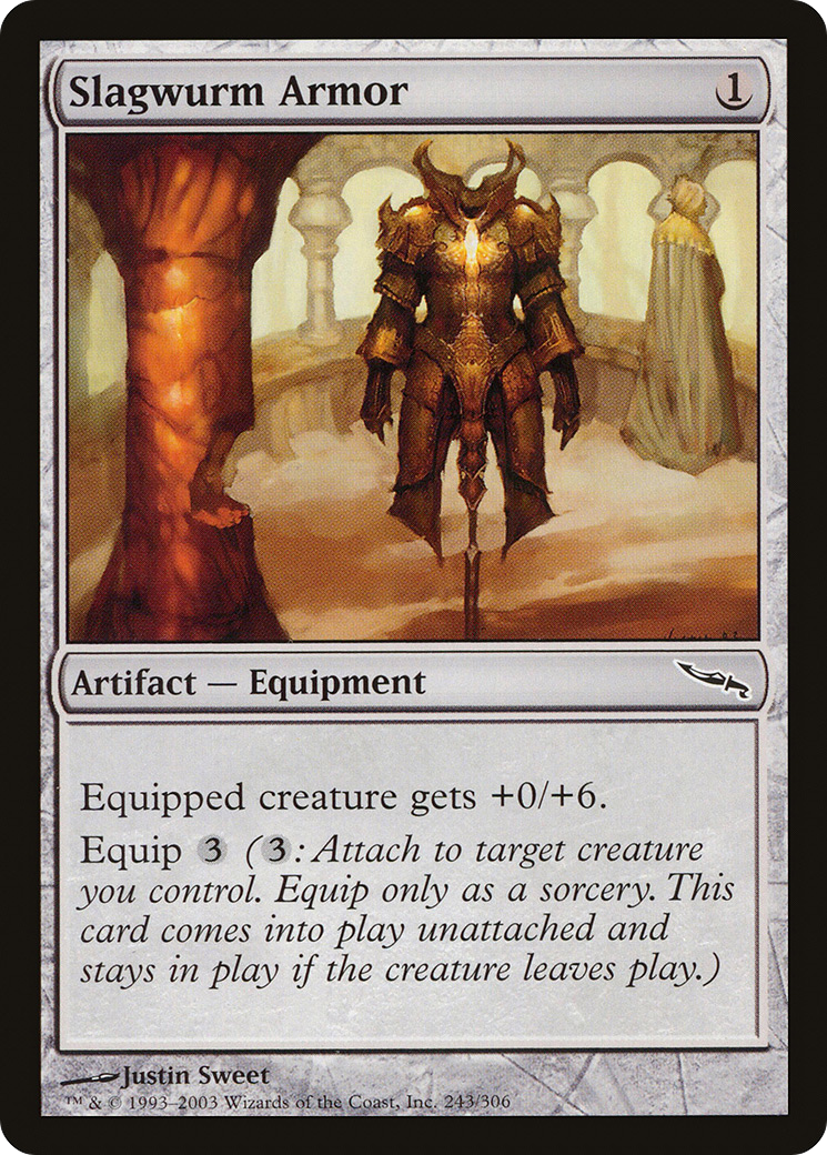 Armure de guivre des scories (MRD-243) - Mirrodin 