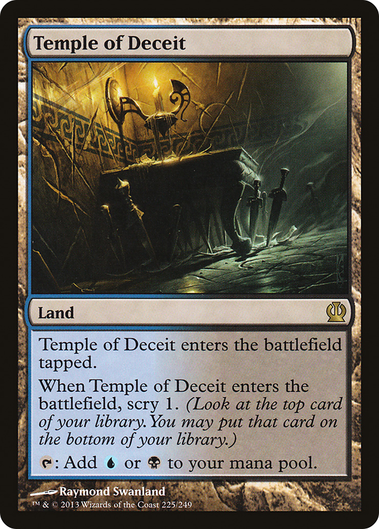 Temple de la tromperie (THS-225) - Theros Foil 