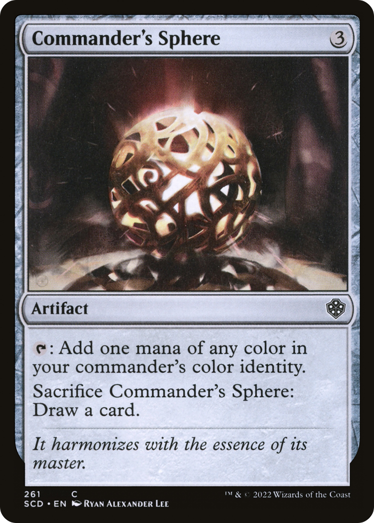 Commander's Sphere (SCD-261) - Starter Commander Decks