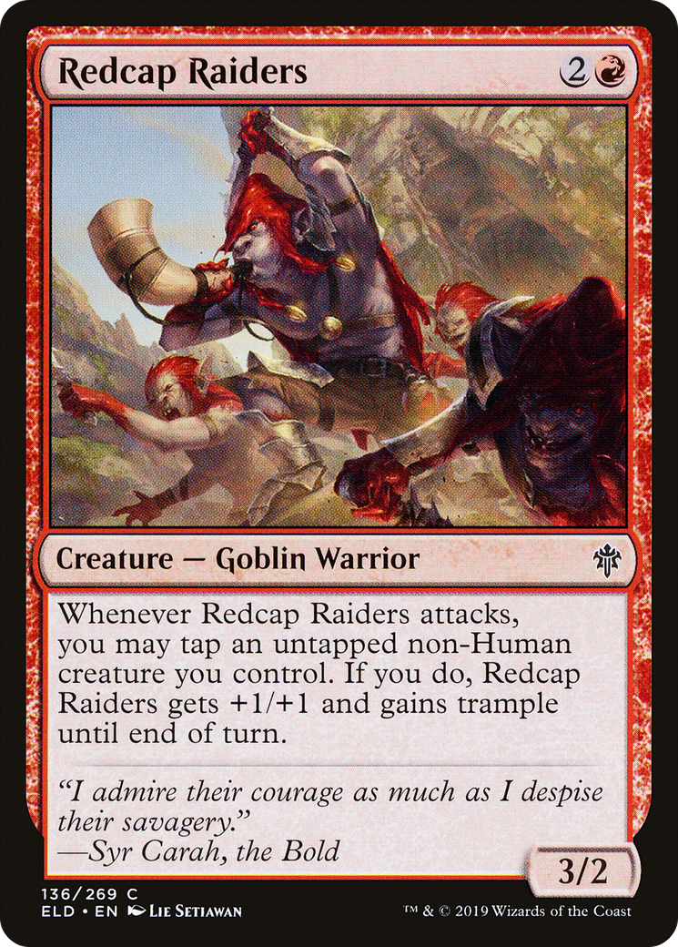 Redcap Raiders (ELD-136) - Trône d'Eldraine Foil 