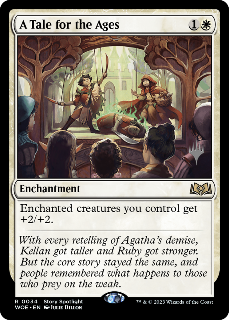 Un conte pour les âges (PWOE-34P) - Wilds of Eldraine Promos Foil 